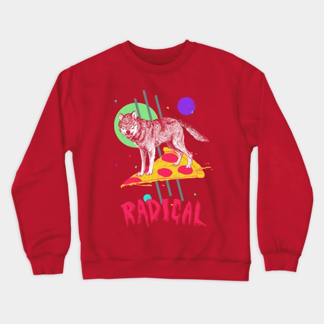 So Radical Crewneck Sweatshirt by Hillary White Rabbit